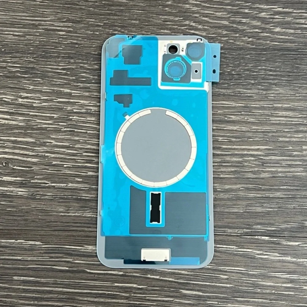 iPhone 15 Plus Back Glass Big Hole Replacement Part Assembly - Black